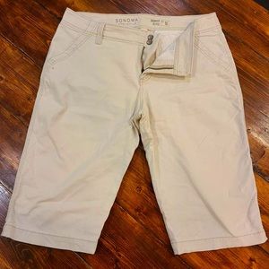 Light Khaki Sonoma Shorts size 10